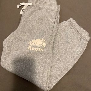 Roots Light Grey Sweatpants